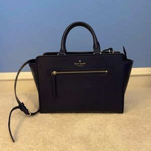 Navy Kate Spade handbag